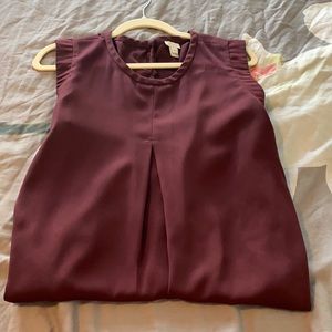 Beautiful maroon top